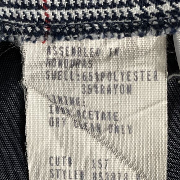 Gilmor Plaid Skirt Sz 12 Preppy Academia Style Pockets Split Lined - Picture 10 of 12